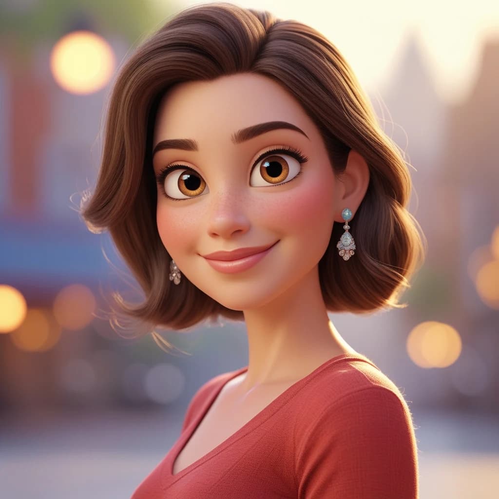 Pixar-style style example